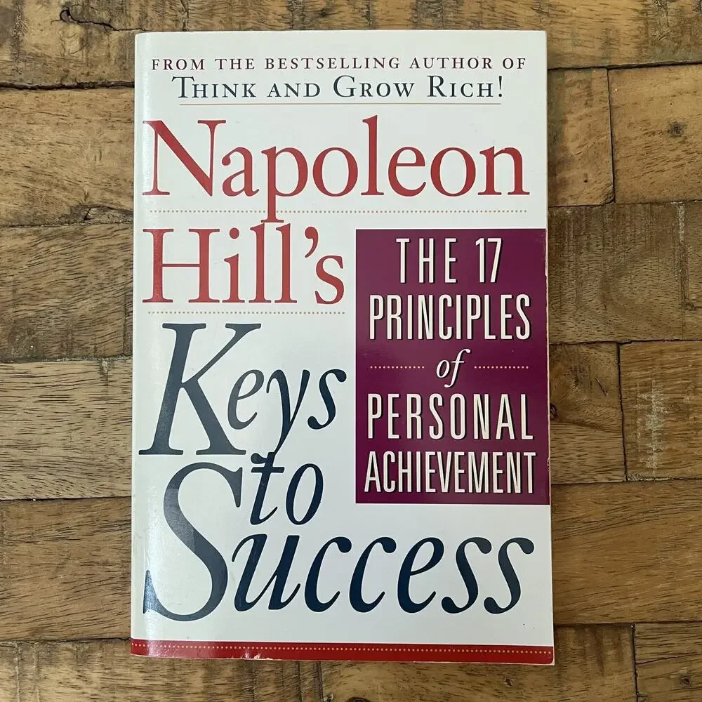Napoleon Hill Business and Self-help Book Lot of 3